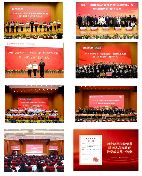 西安培华学院隆重举办2024-2025学年“姜维之班”创建成果汇报暨荣誉授予仪式 西安培华学院隆重举办2024-2025学年“姜维之班”创建成果汇报暨荣誉授予仪式