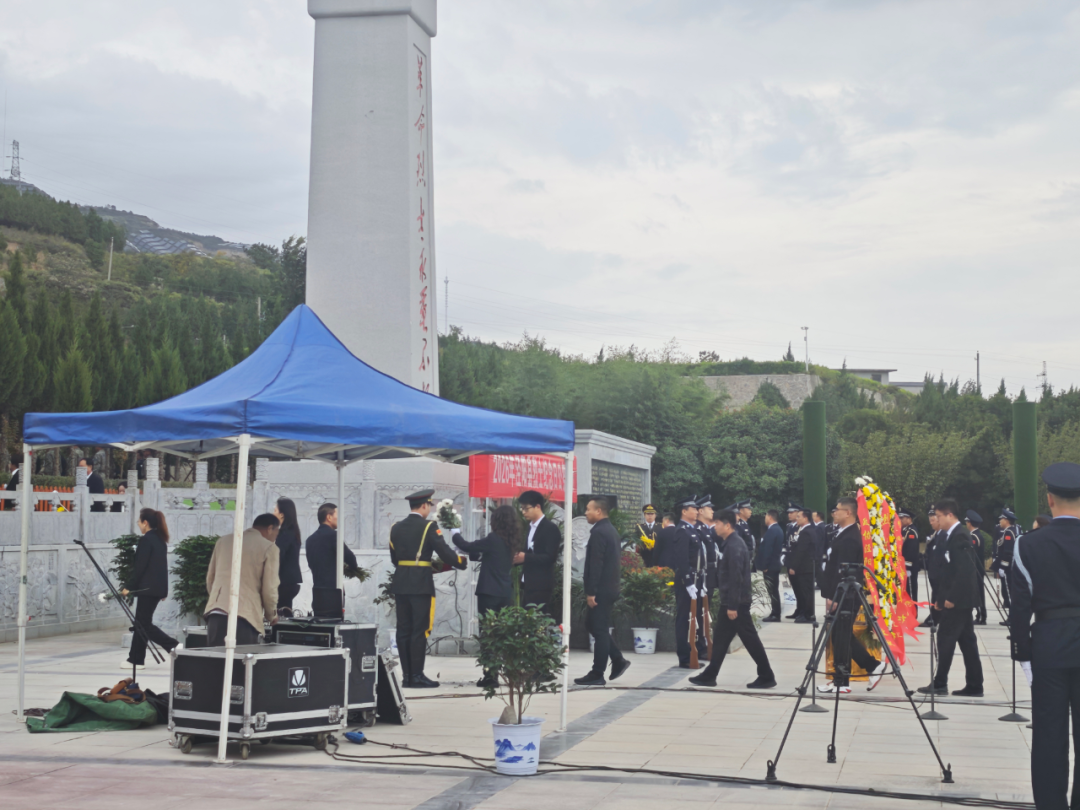 陕西旅游烹饪职业学院参加泾阳县烈士纪念日主题活动