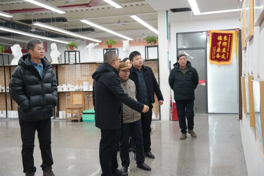 西北大学访企拓岗团到西安博雅艺术职业高中开展调研交流活动