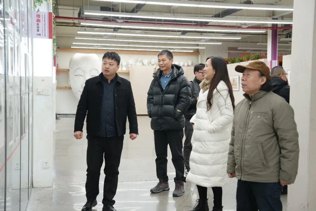 西北大学访企拓岗团到西安博雅艺术职业高中开展调研交流活动