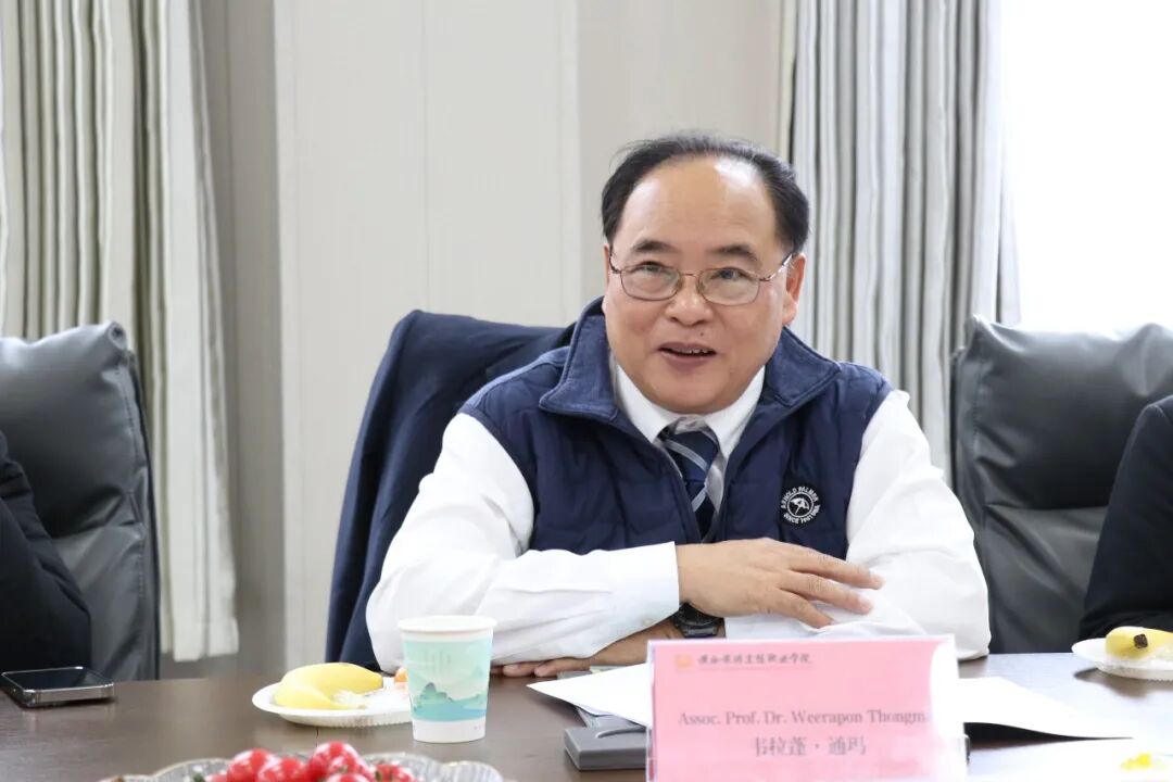 泰国梅州大学代表团访问陕西旅游烹饪职业学院 深化中泰教育合作交流