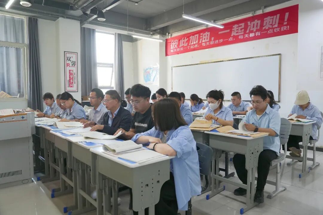 这一战，为梦想蓄力！直击西安博雅艺术职业高中月考现场