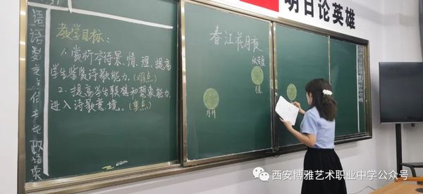 西安博雅艺术职业中学教师板书技能大赛隆重举行2.jpg