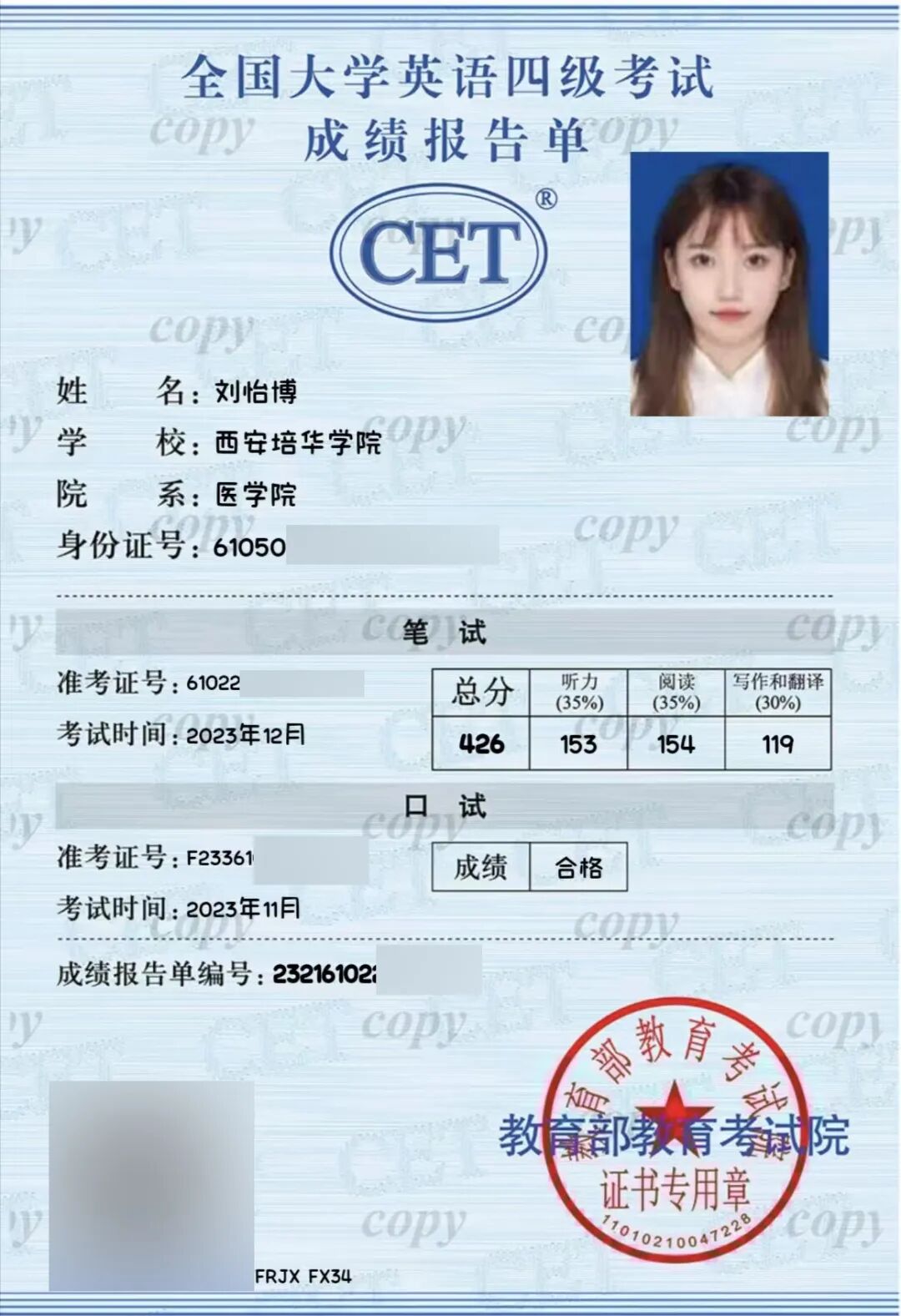 “老师，我们五个都考上了！”西安培华学院学子再传研途捷报！