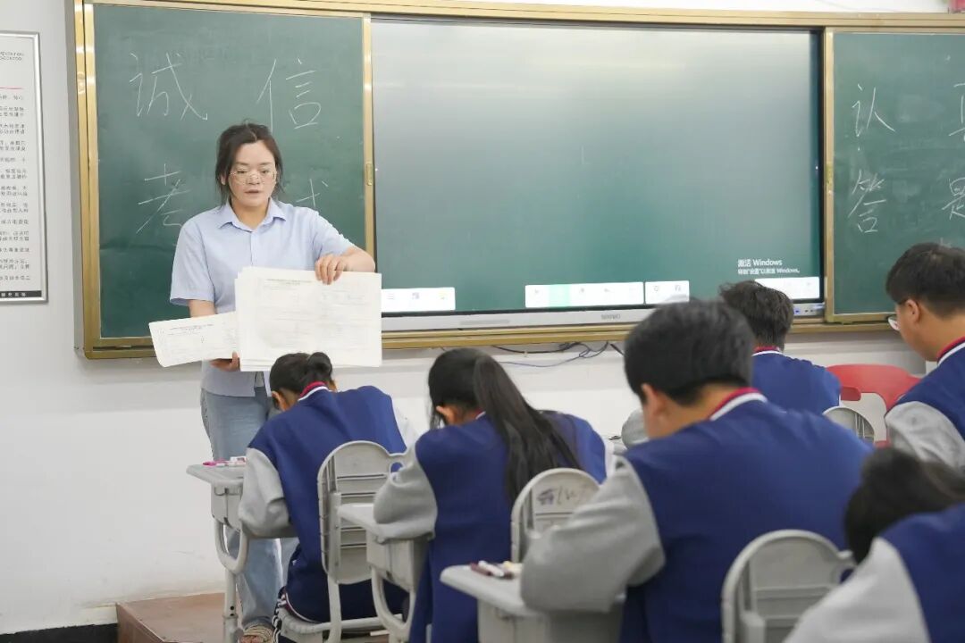 这一战，为梦想蓄力！直击西安博雅艺术职业高中月考现场