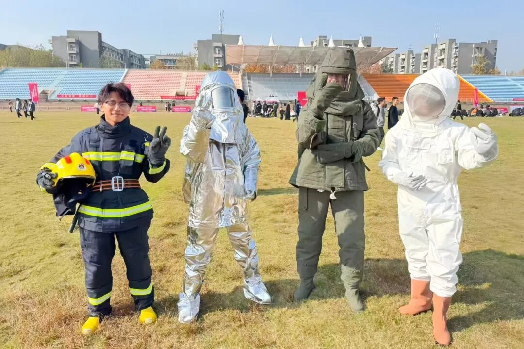 【喜报】西安铁道技师学院在西安市第二届大学生消防运动会中斩获团体三等奖！