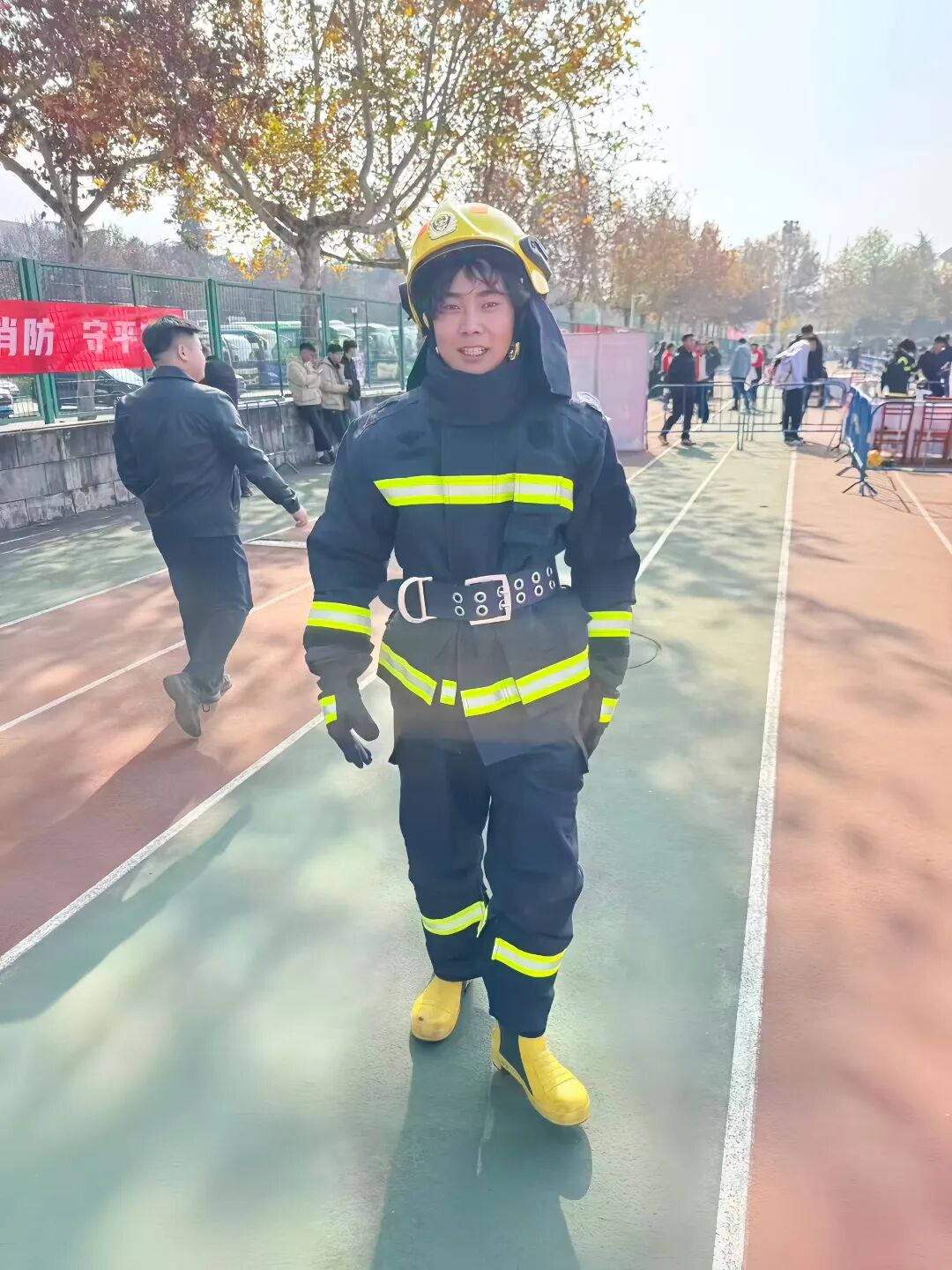 【喜报】西安铁道技师学院在西安市第二届大学生消防运动会中斩获团体三等奖！