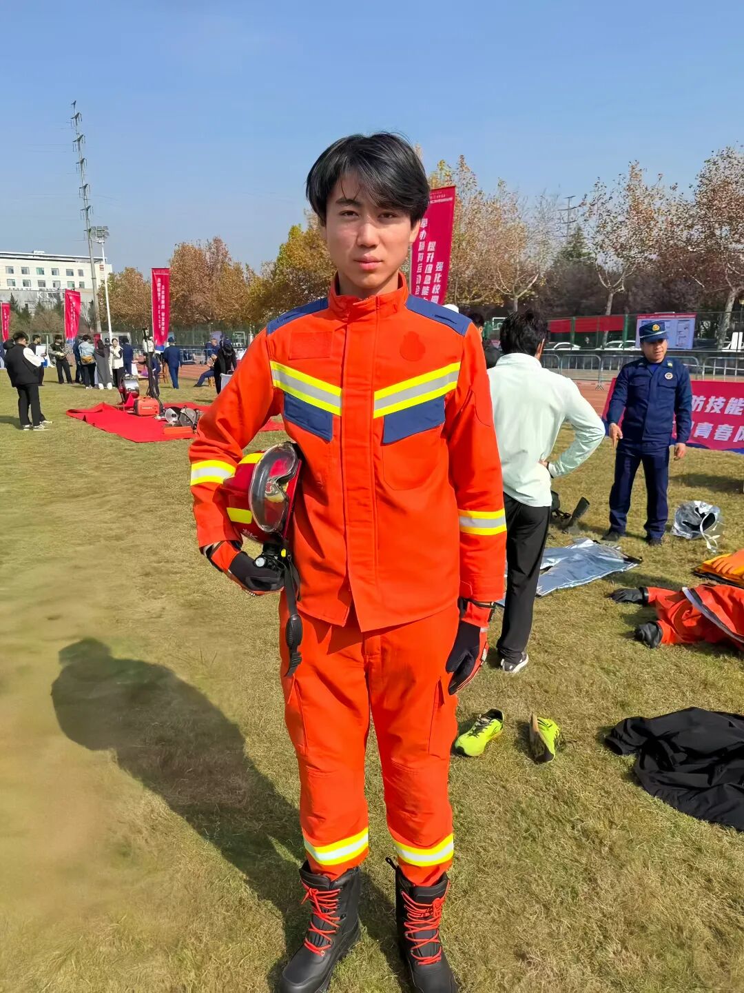 【喜报】西安铁道技师学院在西安市第二届大学生消防运动会中斩获团体三等奖！