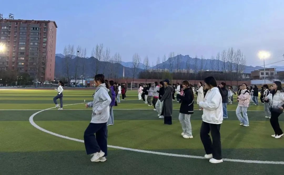 西安城市建设职业学院“体重管理年”校园行动，快来一起“阳光运动”！