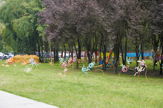 西安欧亚学院首届儿童大地艺术节开幕！邀你体验多元艺术实践