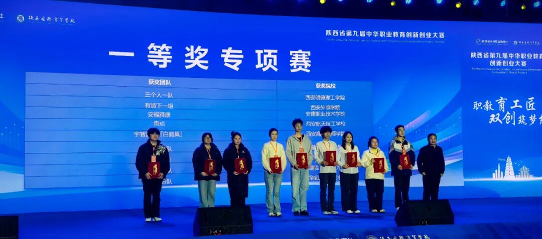 喜报！陕西航天职工大学在省第九届中华职业教育创新创业大赛斩获一等奖