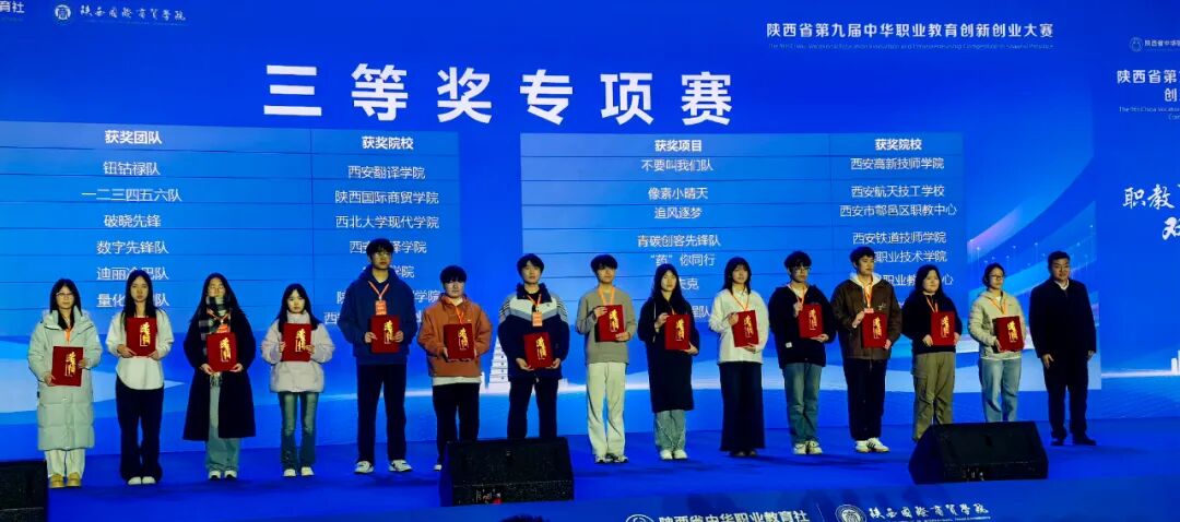喜报！陕西航天职工大学在省第九届中华职业教育创新创业大赛斩获一等奖
