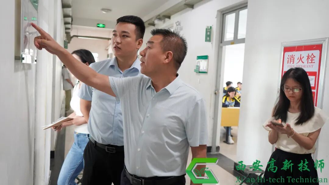 新学期 新开始 新目标｜西安高新技师学院开展开学第一课教学检查