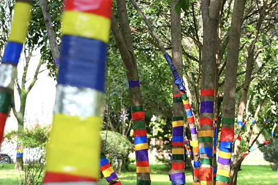 西安欧亚学院首届儿童大地艺术节开幕！邀你体验多元艺术实践