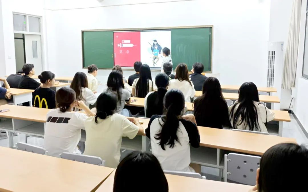 陕西旅游烹饪职业学院校团委开展“禁毒宣传教育”主题团课活动