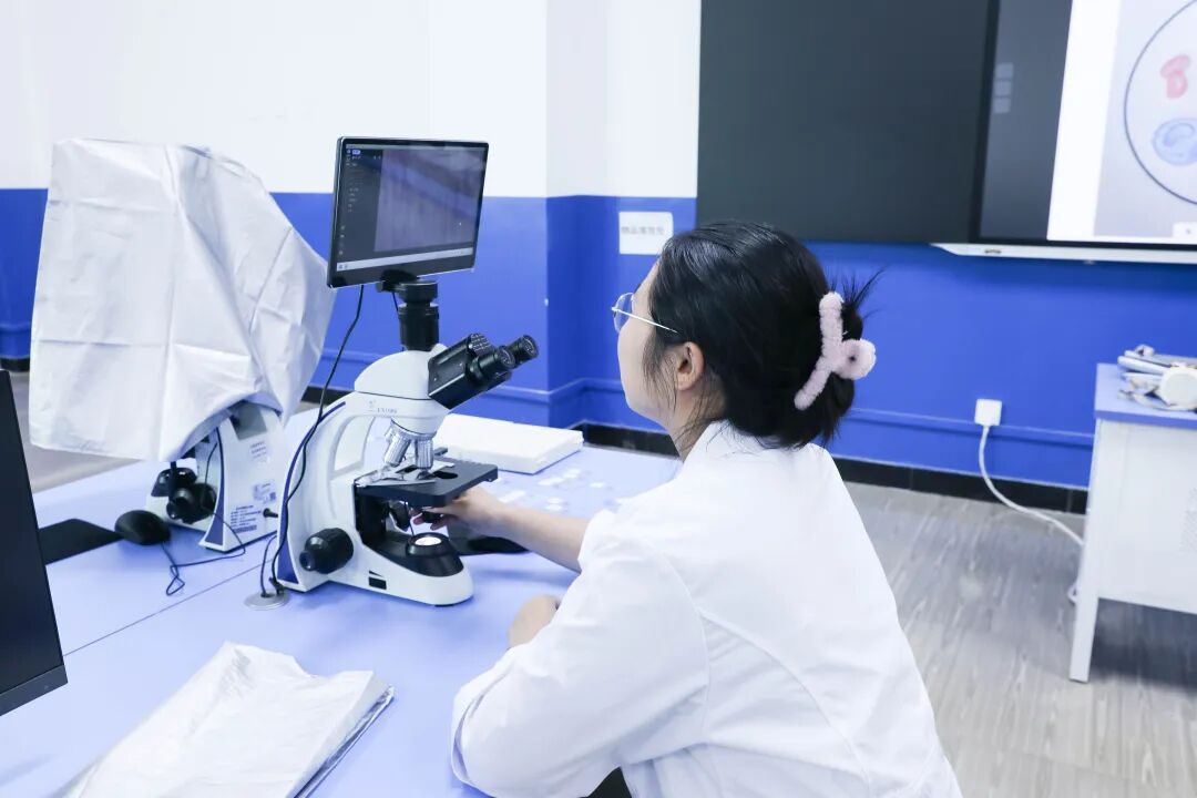 实训零距离｜探秘西安海棠职业学院农业医学技术系显微互动实训室