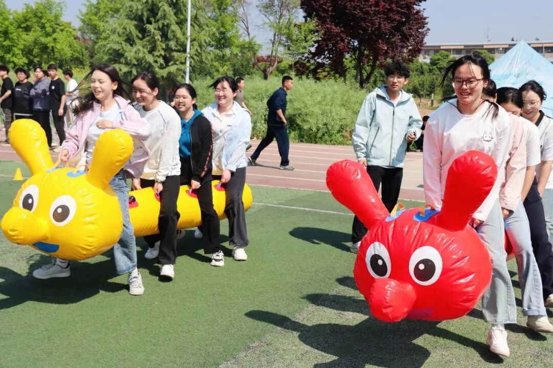 陕西旅游烹饪职业学院第三届春季校园趣味运动会盛大举行