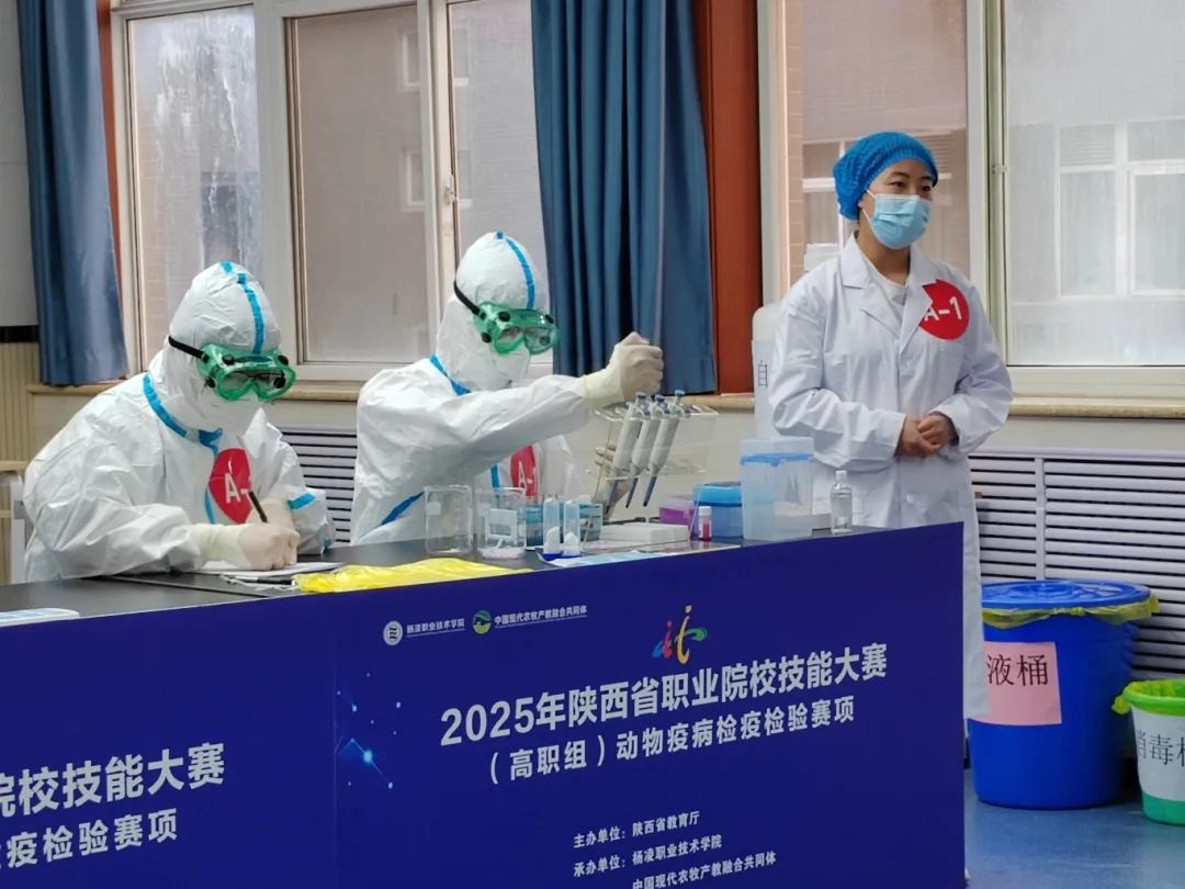 陕西省职业院校技能大赛高职组10个赛项在杨凌职业技术学院举行