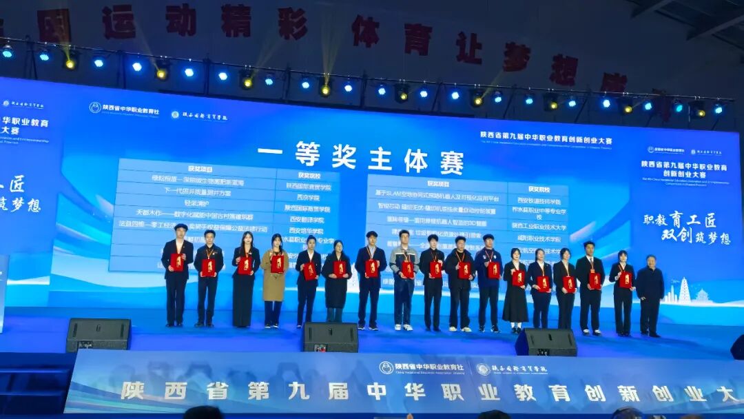 喜报！西安铁道技师学院学子在第九届陕西省创新创业比赛中勇夺一等奖