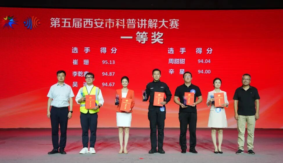 喜报｜西北大学现代学院老师荣获第五届西安市科普讲解大赛决赛一等奖！