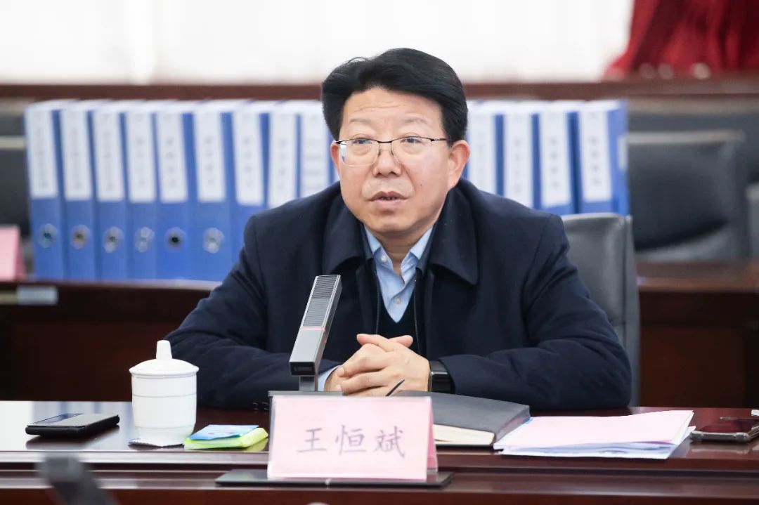 省委教育工委、省教育厅一级巡视员王恒斌讲话