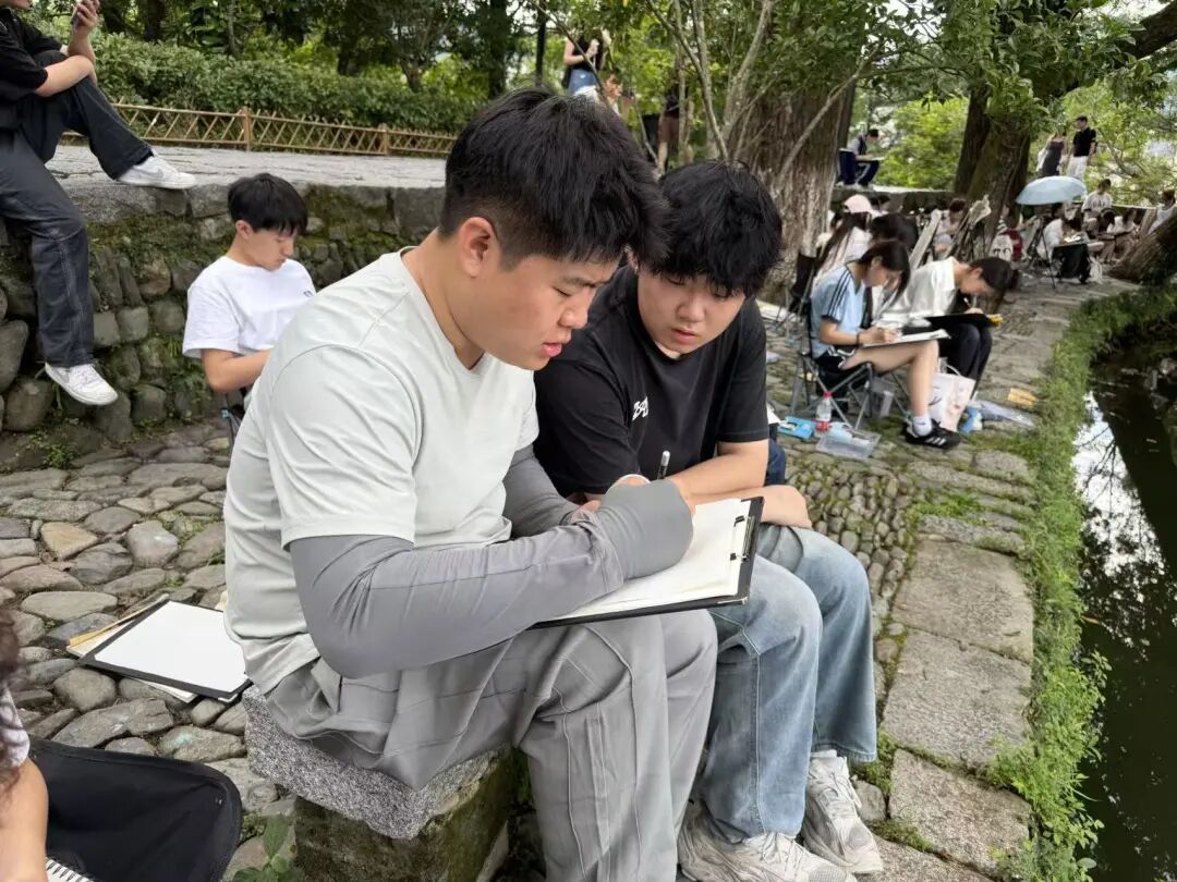 赴皖南徽韵  绘青春画卷 | 西安博雅艺术职业高中赴皖南“研学写生”之旅（一）