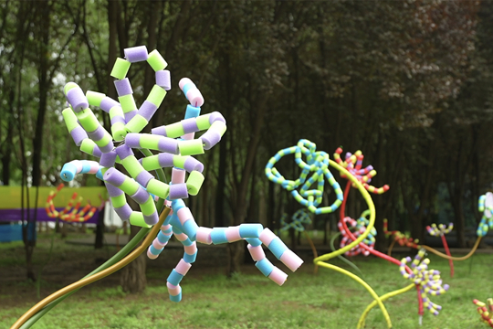 西安欧亚学院首届儿童大地艺术节开幕！邀你体验多元艺术实践