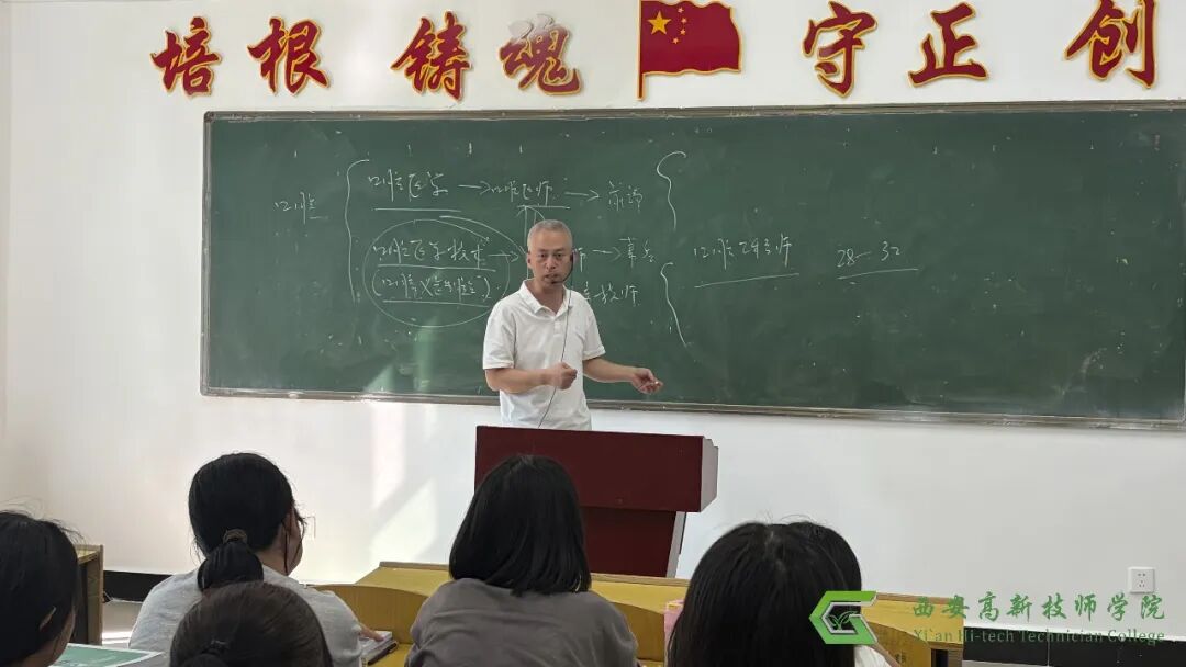 西安高新技师学院开展开学第一课教学检查