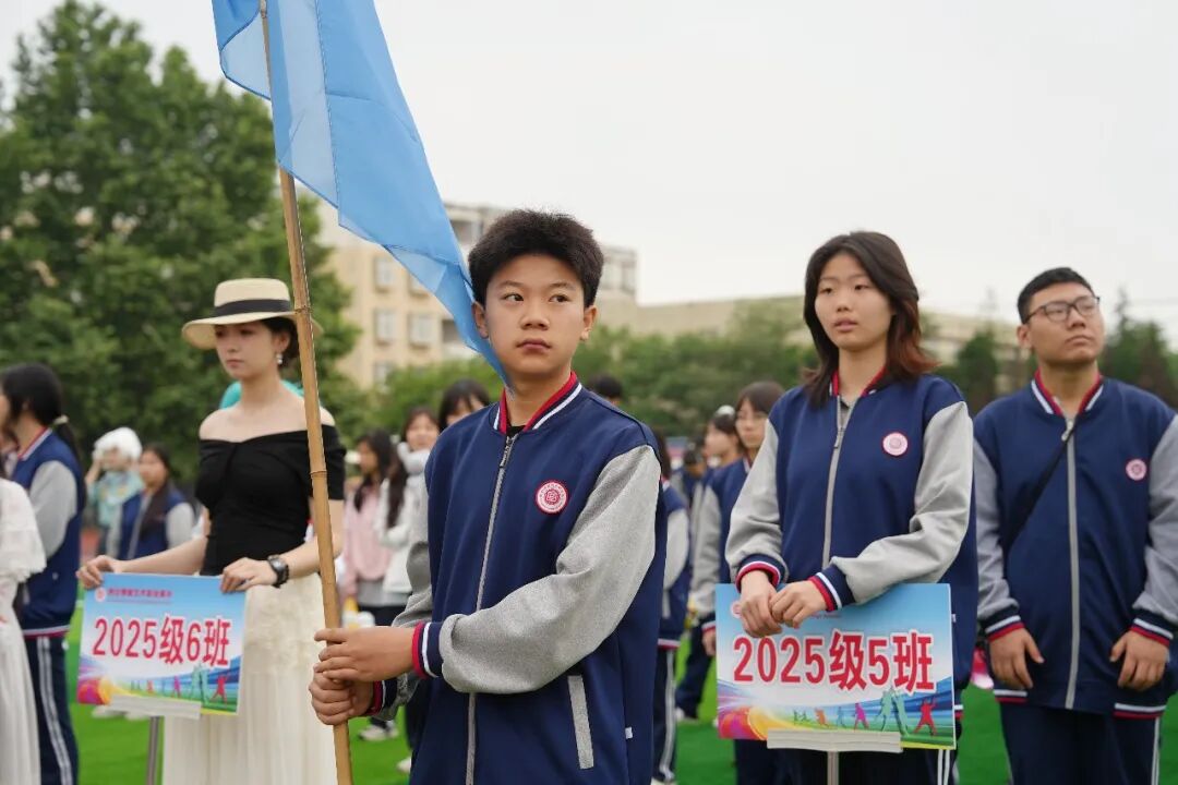 燃！直击西安博雅艺术职业高中运动会开幕式，每一帧都热血澎湃