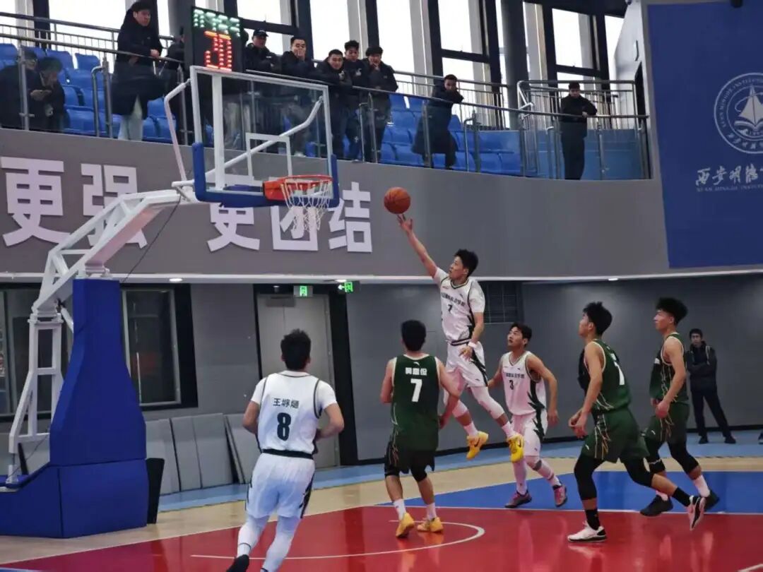 祝贺!西安高新科技职业学院男篮荣获陕西省大学生篮球联赛亚军