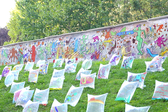 西安欧亚学院首届儿童大地艺术节开幕！邀你体验多元艺术实践