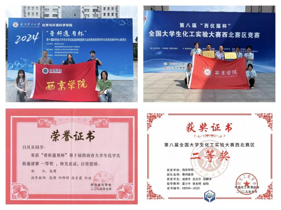 从西京学院到陕西理工大学丨应用化学专业白贝贝的考研历程