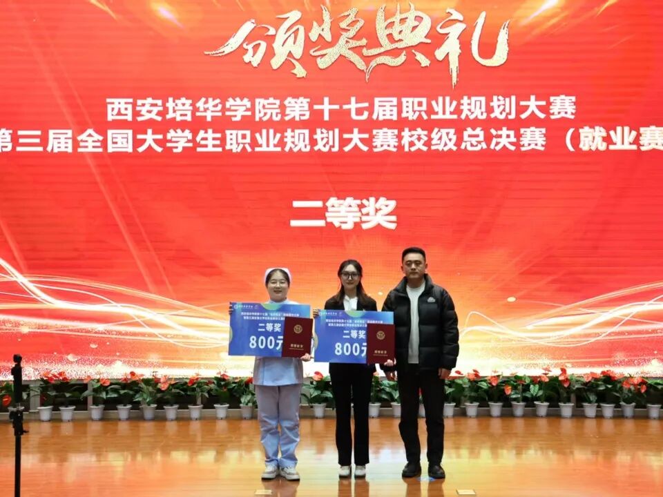 荣誉+N！西安培华学院师生在第三届全国大学生职业规划大赛校级总决赛中荣获佳绩