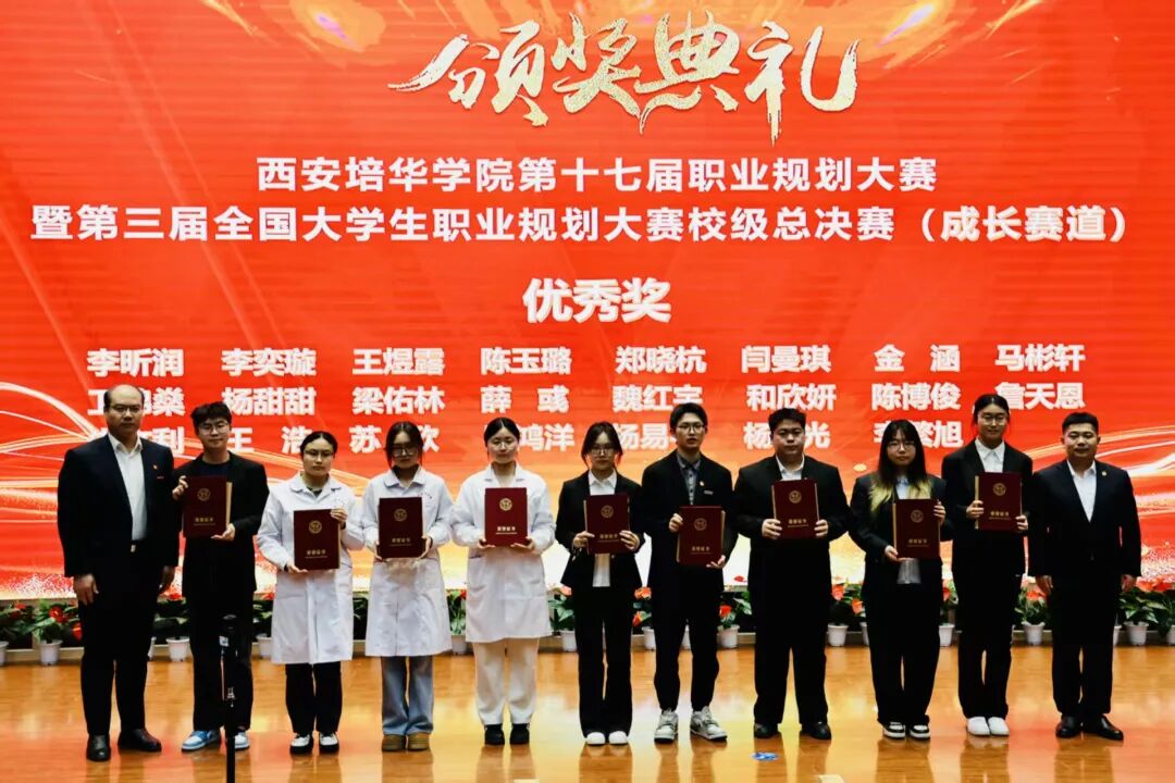 荣誉+N！西安培华学院师生在第三届全国大学生职业规划大赛校级总决赛中荣获佳绩
