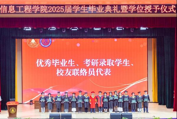 图为：西安明德理工学院2025届部分本科毕业生毕业典礼合影.png