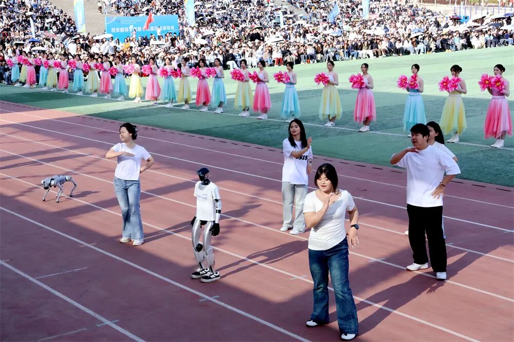 聚焦精彩！西安翻译学院第十九届田径运动会，开幕！