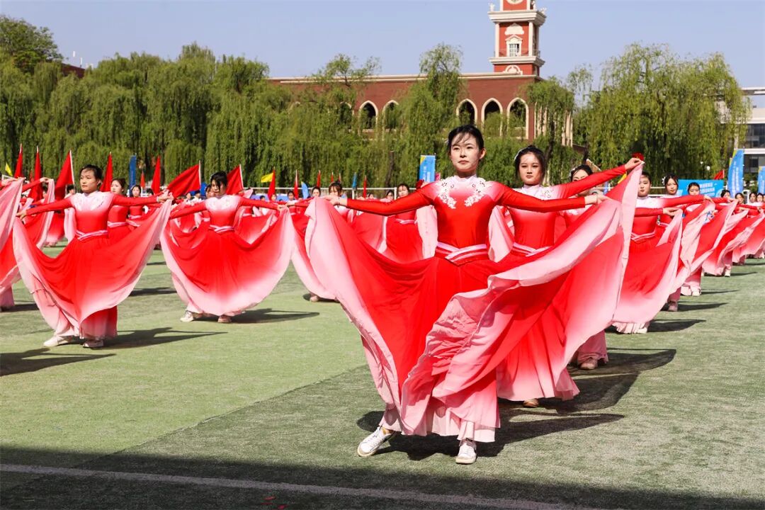 聚焦精彩！西安翻译学院第十九届田径运动会，开幕！