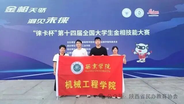 关注！西京学院2025年师生竞赛大放异彩