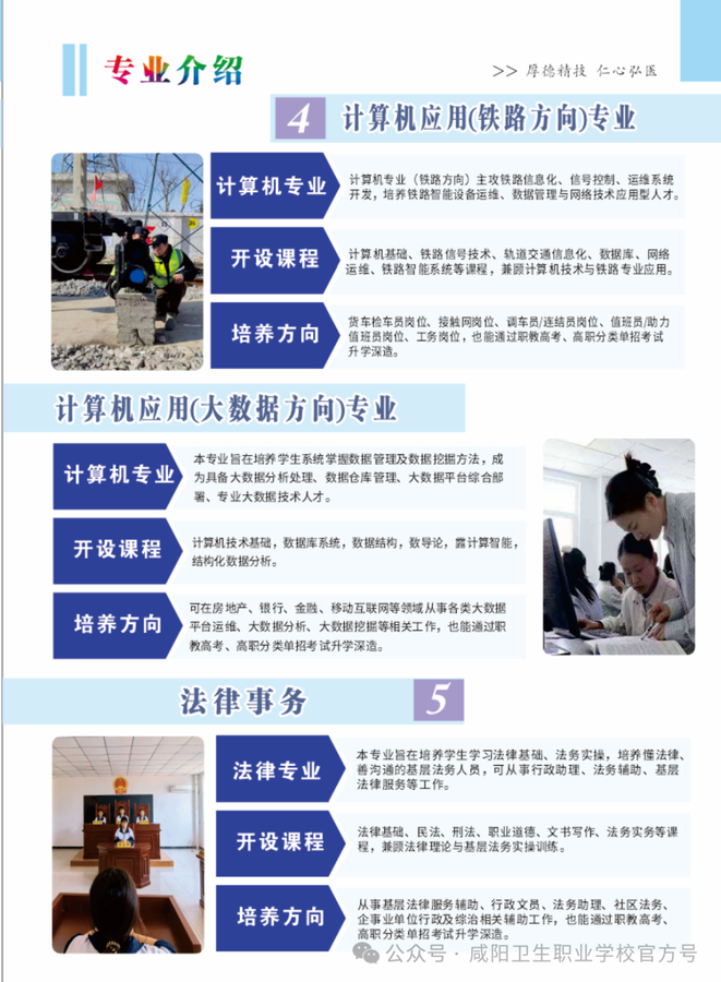 咸阳卫生职业学校2026招生简章