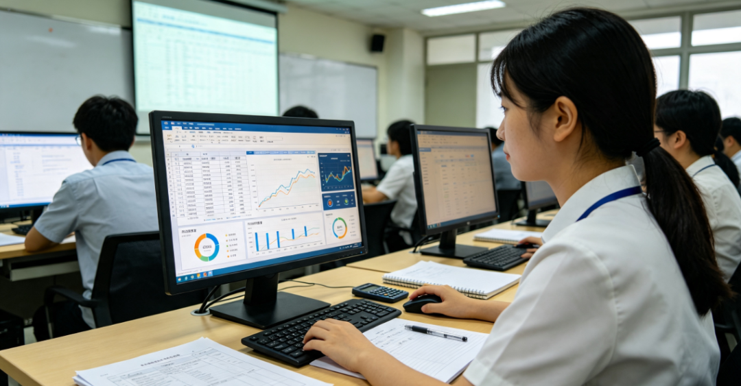 专业探秘 | 走进西安海棠职业学院大数据与会计专业实况