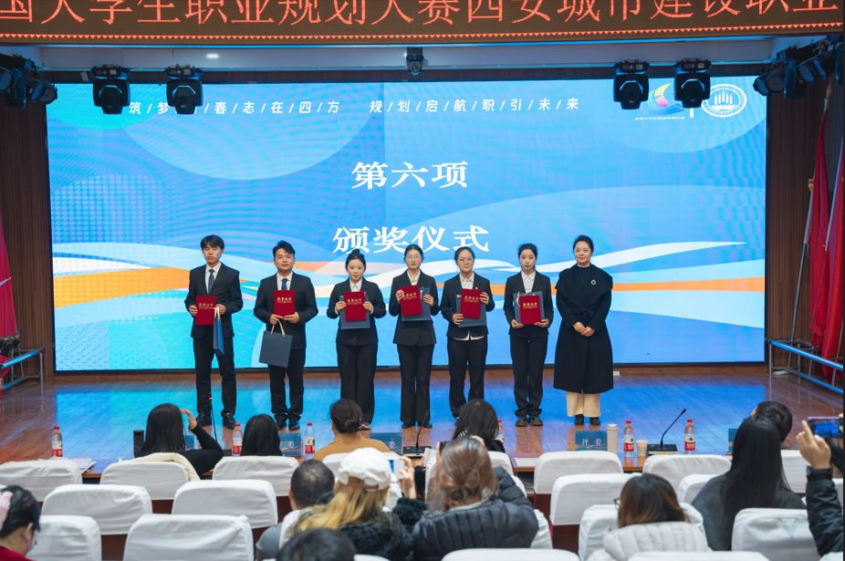 西安城市建设职业学院第三届大学生职业规划大赛圆满落幕