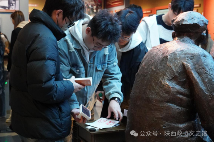 西安培华学院学子走进省政协文史馆 沉浸式学习+实践锤炼双提升