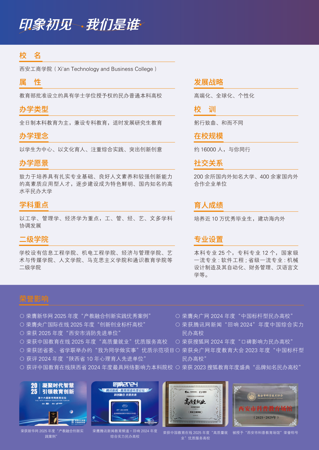 2026年高职(专科)招生简章-西安工商学院