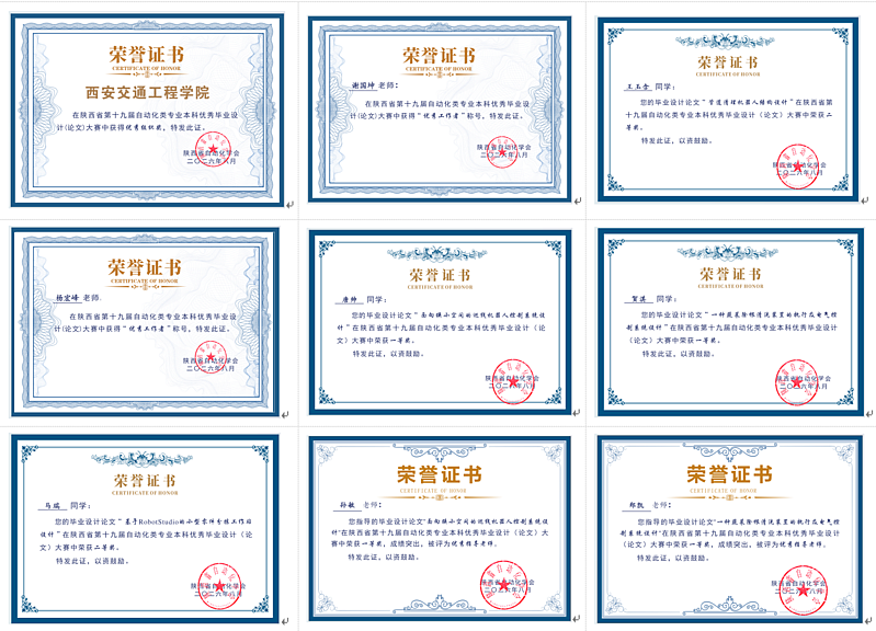 捷报！西安交通工程学院学子多赛项齐开花载誉而归