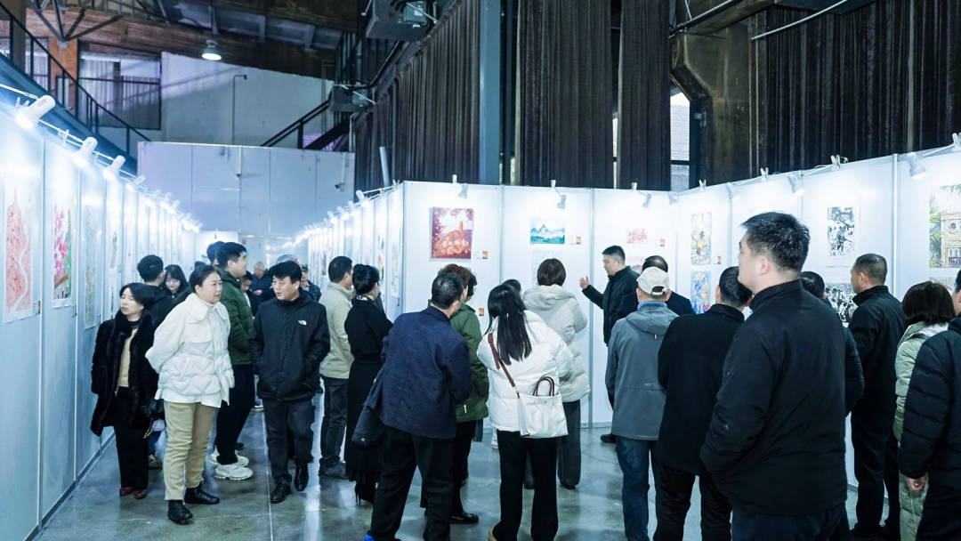 西安博雅艺术职业高中师生用美术作品让延安精神闪耀新时代