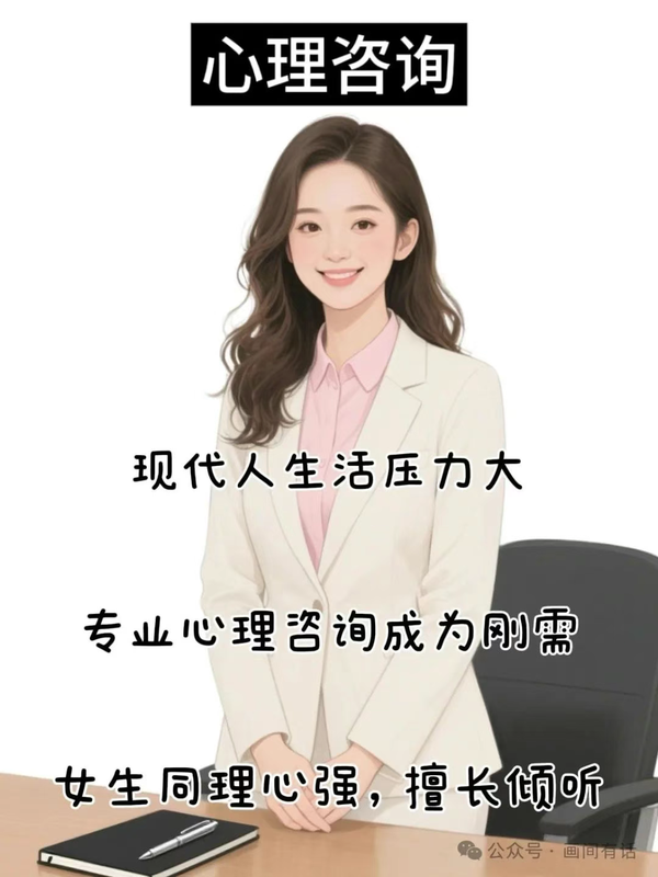 画间有话|适合女生永不倒闭的5个行业，一辈子不担心失业