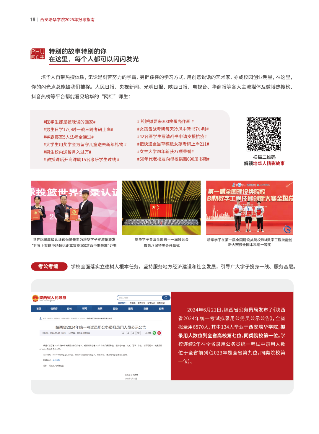 西安培华学院2025年招生简章